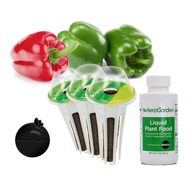 Sweet Bell Peppers Seed Pod Kit image number null